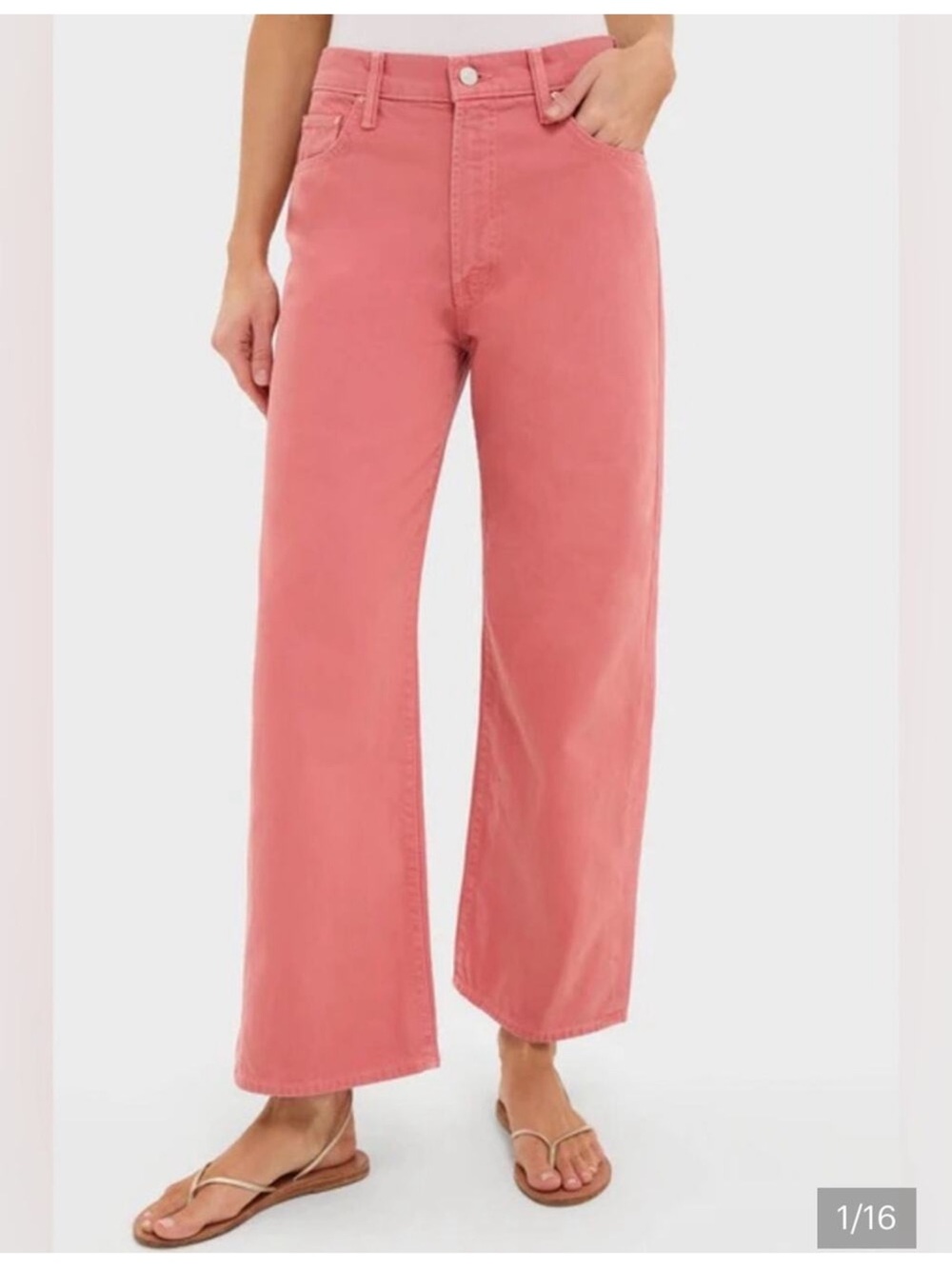 Mother The Dodger Ankle jeans in Hit The Hay